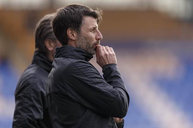 Danny Cowley believes Pompey's second-half display shows they still have much to learn. Picture: Daniel Chesterton/phcimages.com