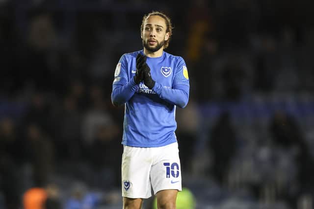 Marcus Harness has been recalled by Pompey in an attacking Danny Cowley side against Doncaster. Picture: Robin Jones