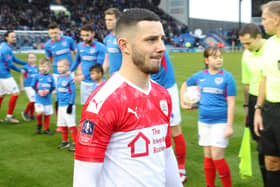 Conor Chaplin on his Fratton Park return with Barnsley earlier this season. Picture: Joe Pepler