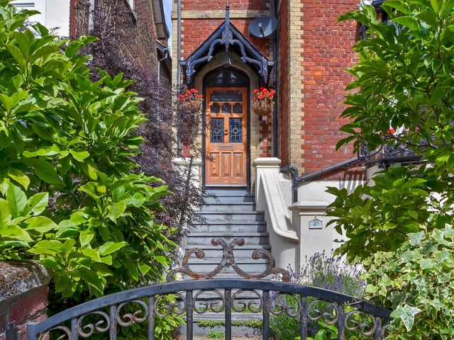 This 'unique' four bedroom villa is located in Waverley Road, Southsea. Picture: Fine and Country Southern