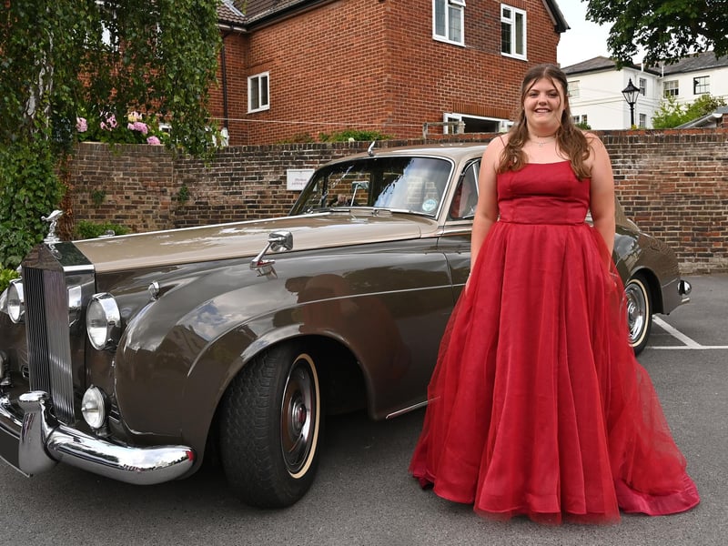 Portsmouth High School GDST has celebrated its prom this year and everyone was suited and booted in their finest clothes.
Pictured: Lucy Owen