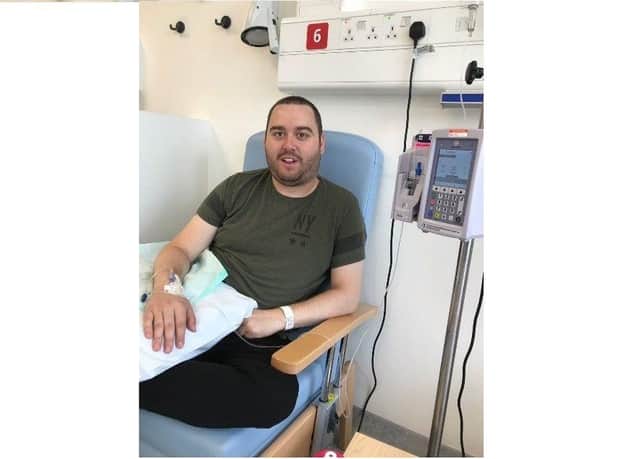 Josh Eaton, from Portsmouth, who surivied Hodgkin lymphoma