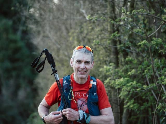 Antony Rose, from Lovedean, has Parkinson's disease. He is aiming to complete four 50 mile running races in 2023 to fundraise for Cure Parkinson's.
Antony in training for the '50 mile slam'