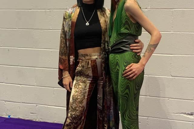 Alex with her ‘Colour’ model
