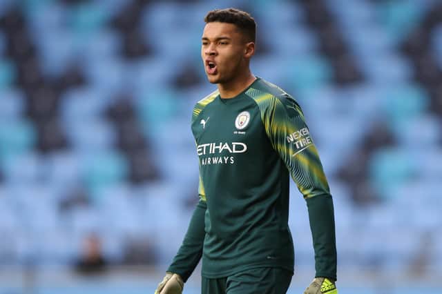 Manchester City keeper Gavin Bazunu. Picture: Charlotte Tattersall/Getty Images