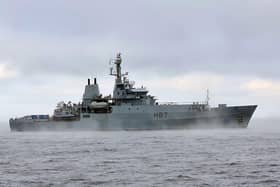 The government has addressed why plans for a new Royal Navy survey ship were cancelled. Picture: HMS Echo, which was retired in 2022.