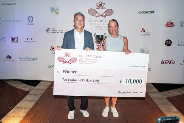 Michelle at Hong Kong Tournament