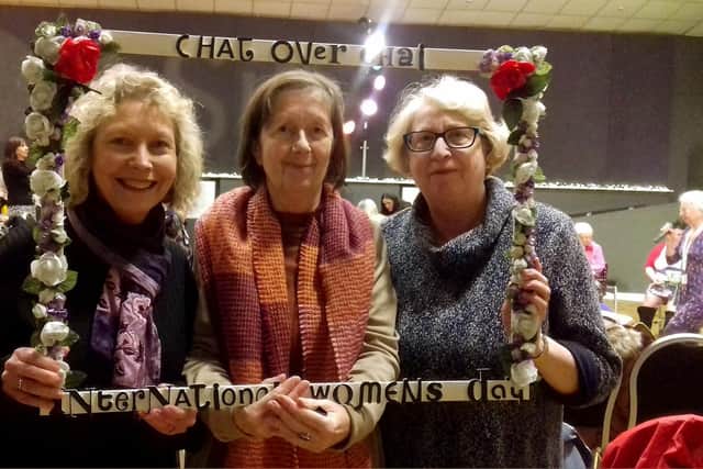 Solent Waspi women mark International Women's Day