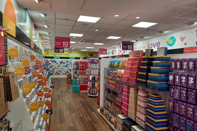 The new store in Fareham Shopping Centre.