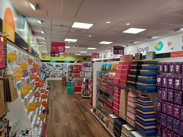 The new store in Fareham Shopping Centre.