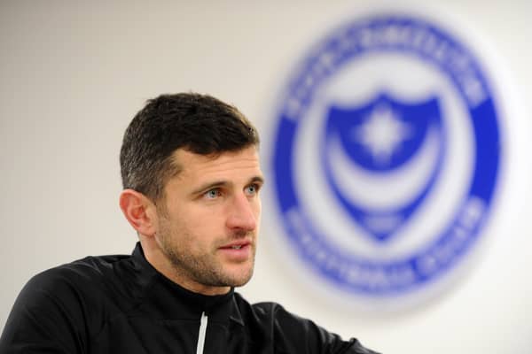 Pompey boss John Mousinho. Pic: Sarah Standing