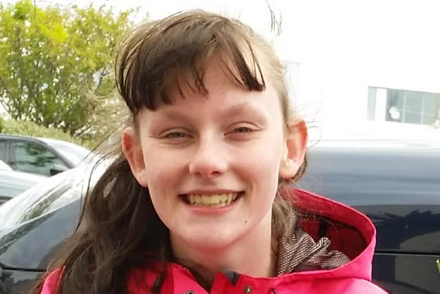 An image of Louise Smith aged 15 years and nine months released during the trial of Shane Mays who is accused of her murder at Winchester Crown Court.