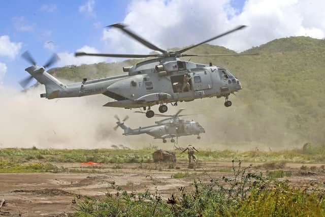 Royal Navy demonstrates ability to react in the aftermath of a disaster