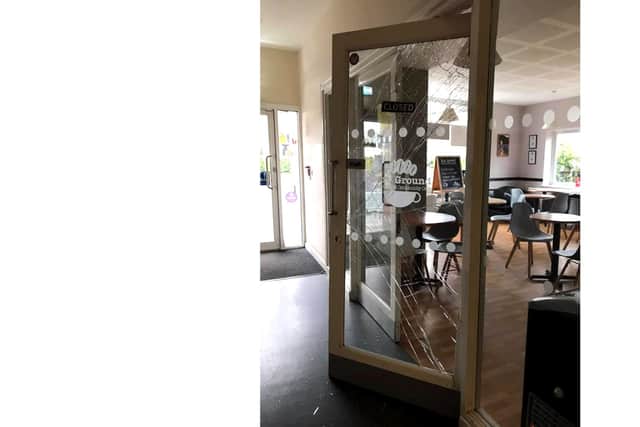 Staff said the damage was 'heartbreaking'. Picture: Kimberly Barrett.
