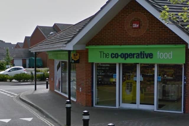 The Co-op in Dartmouth Court.