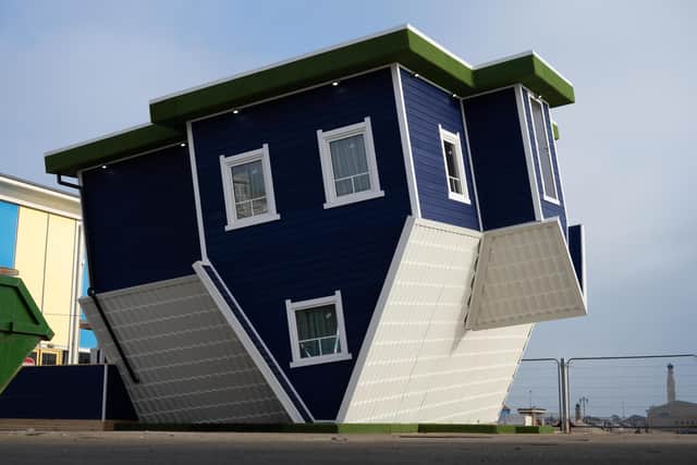 Clarence Pier Amusements are opening up a brand new attraction - the upside down house.