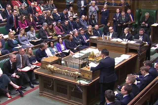 Alan Mak MP speaking in Parliament