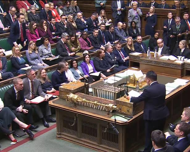 Alan Mak MP speaking in Parliament