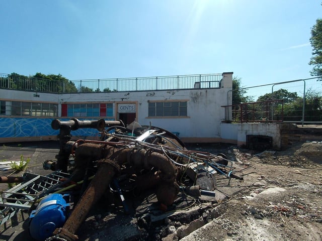 The council are redeveloping Hilsea Lido as part of the Hilsea Lines project in the north of the city. The aim of this project is to improve the area and encourage residents and visitors to use it.Picture: Habibur Rahman