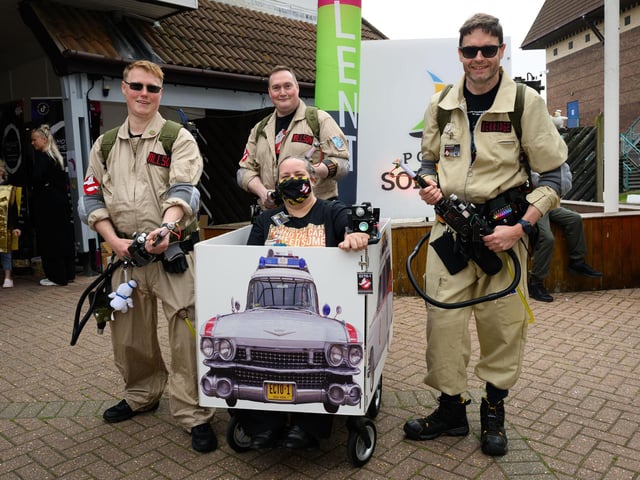 Pictured is: The Berkshire Ghostbusters GroupPicture: Keith Woodland (080621-47)