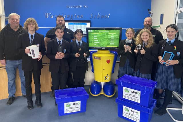 Southern Electrical Recycling collaborated with Warblington School to educate pupils and raise awareness about the impacts of electronic waste on the planet.