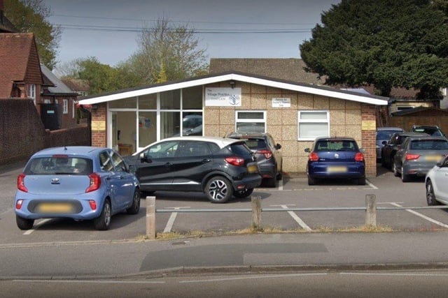 At The Village Practice at Cowplain Surgery in London Road, 99 per cent of people responding to the survey rated their overall experience as good. Picture: Google Maps