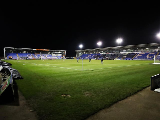 Average attendance: 6,128; Capacity: 9,875.