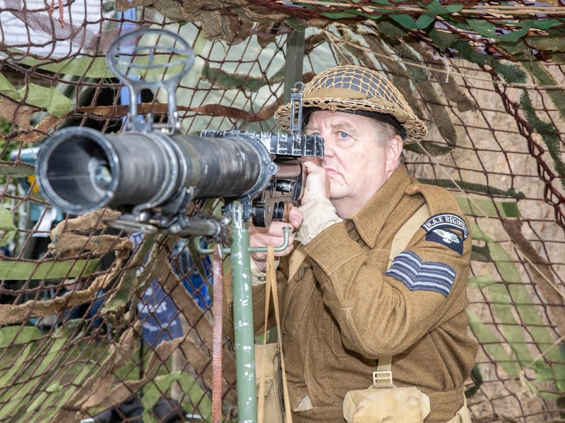 Hundreds of people turned out on Saturday for the Southwick Revival, which showcased vehicles and characters from war time England.Pictured - Bryan GraysonPhotos by Alex Shute