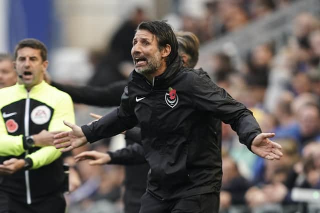 Pompey boss Danny Cowley