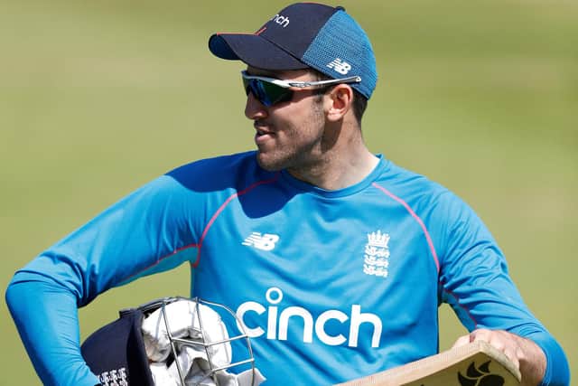 Craig Overton will miss Somerset's home Championship game with Hampshire starting at Taunton tomorrow. Photo by ADRIAN DENNIS/AFP via Getty Images.