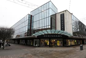Debenhams in Commercial Road, Portsmouth
Picture: Chris Moorhouse      (161220-36)
