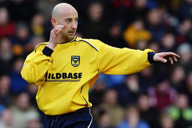 Matt Robinson's longest spell was at Oxford United, where he spent four seasons until their relegation from the Football League in 2005-06. Picture: Pete Norton/Getty Images