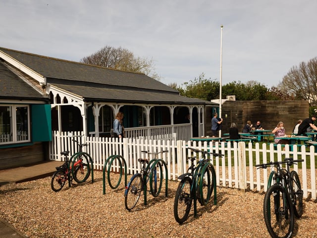 Café Fresco, located on the edge of Southsea's Canoe Lake, was rated three on March 29
Picture: Keith Woodland