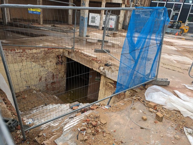 As yet unfinished commercial units inside the large empty Debenhams building in Southsea have been advertised as available to let online via property consultancy firm Vail Williams.