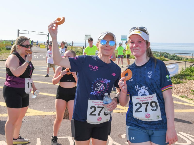 The Doughnut Dash organised by the Gosport Rotary Club 
Credit: Paul Jacobs/pictureexclusive.com