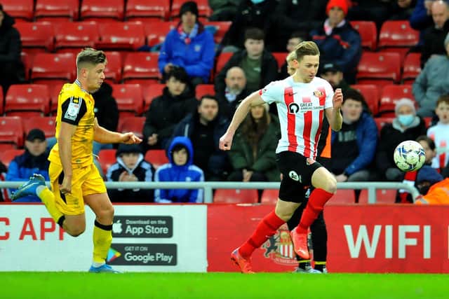 Denver Hume's arrival from Sunderland is imminent - and Pompey still want another outfield recruit in this transfer window. Picture: Frank Reid