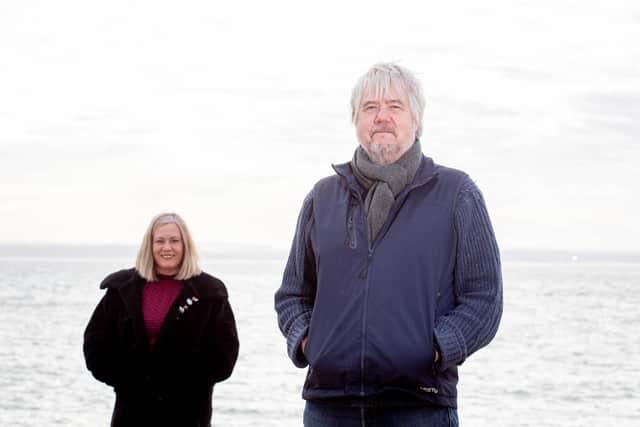 Louise O'Brien and John Sands in Southsea