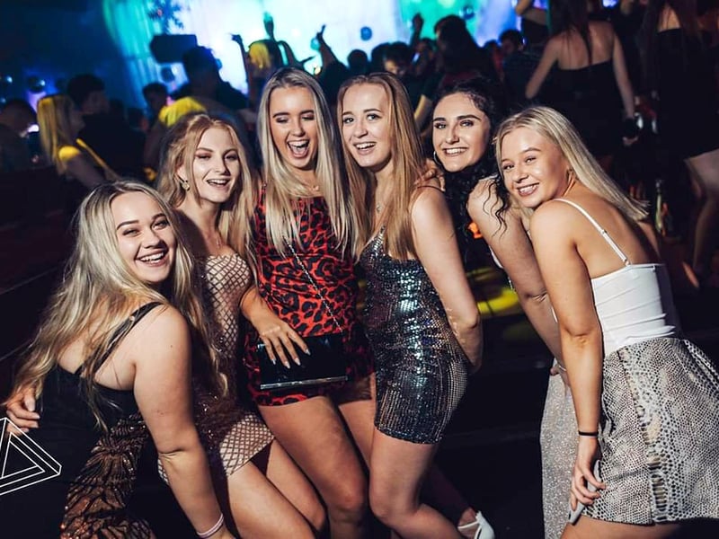 Clubbers at Face on the floor in Pryzm in 2019.