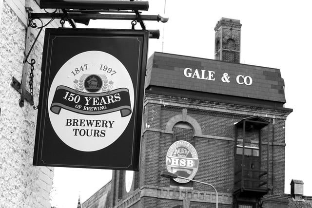 The familiar view of Gales Brewery in Horndean 8th November 2005. Picture: Steve Reid 055176-37