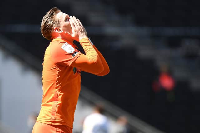Danny Cowley believes Ronan Curtis must get his emotions under check if he is to improve as a player. Picture: Dennis Goodwin/ProSportsImages