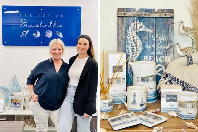 Founder Tilly Wilson and general manager Katie Jones from Collecting Seashells.