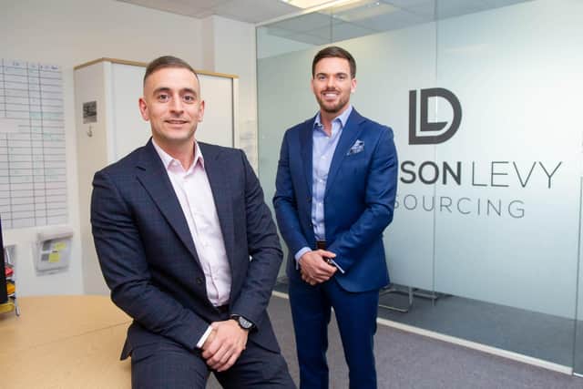 Pictured: Matt Hamill (left) and Sam West (right) at their office in Portsmouth. Picture: Habibur Rahman