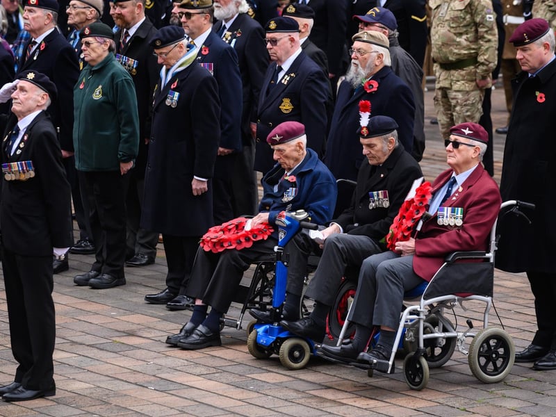 Pictured is: Veterans
Picture: Keith Woodland (121121-82)