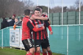 Jack Breed found the net in Fareham Town's draw at Portland