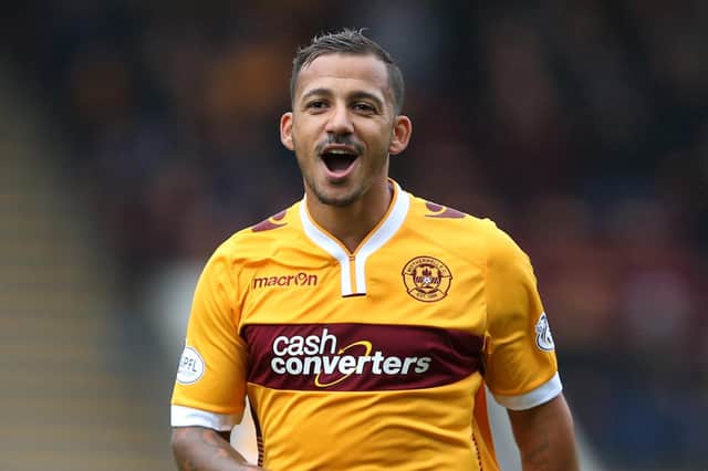 Lionel Ainsworth pictured during his time with Motherwell . Photo by Ian MacNicol/Getty Images.