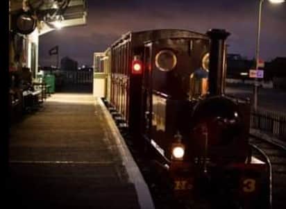Hayling Light Railway Trust,  will be supporting their neighbouring businesses and local traders, by running special evening trains.