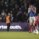 Charlton registered their seventh straight Fratton Park victory with a 3-1 success on New Year's Day, costing Danny Cowley his job. Picture: Jason Brown/ProSportsImages