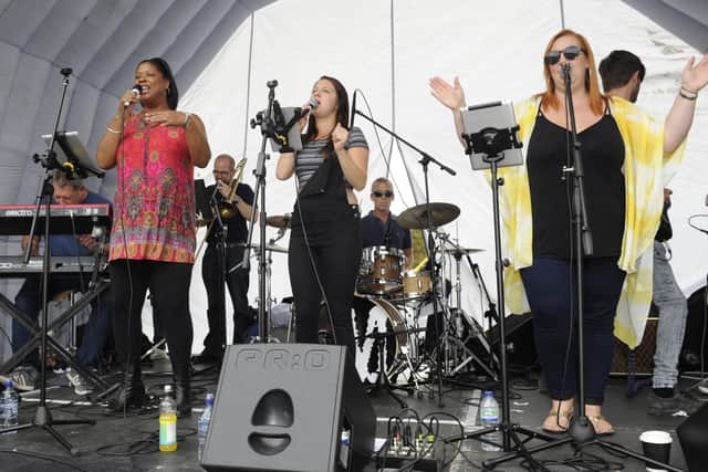 Local people enjoy the Fratton Family Festival which was held in Fratton Road, Portsmouth..Mayfield.
Picture Ian Hargreaves  (180916-1_fratton)