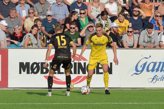 Snorre Nilsen has rebuilt his career in Norway since his Pompey release. Here he is picture representing Raufoss IL. Picture: Marius Myklese