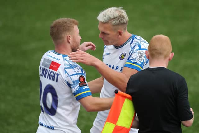Tommy Wright replaces Danny Wright. Picture by Dave Haines